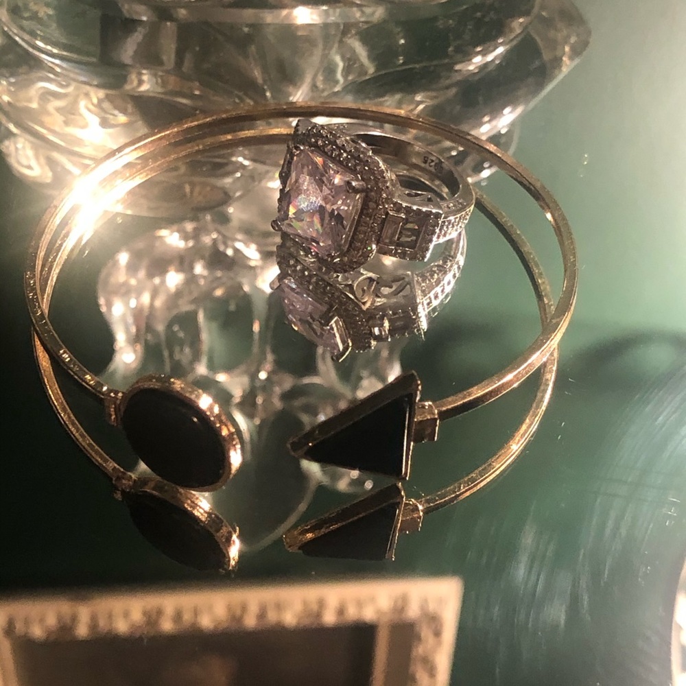 Marble Bracelet and Sparkly Ring!